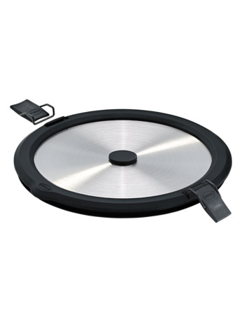 Stainless Steel Lid FLEXX 2GO with clips for container 0,8 L