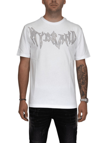 MYBRAND Winged Emblem Sparkle Tee MEN