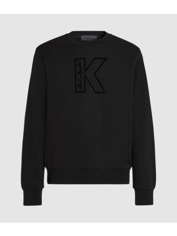 FLOCK K LOGO SWEATSHIRT