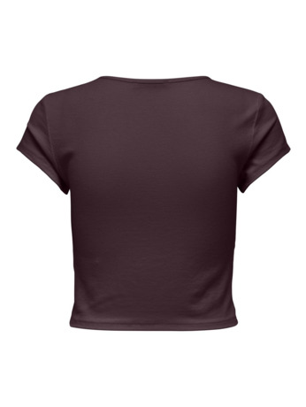 Regular Fit O-Neck Short Sleeves (S/S) T-shirt met strikdetail voor dagelijks gebruik