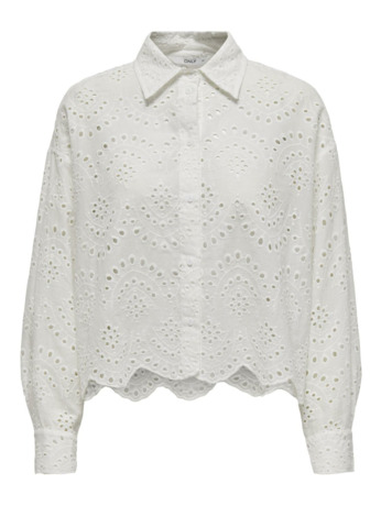 Loose Fit Shirt Collar Long Sleeves (L/S) Shirt met lange mouwen en verlaagde schouders
