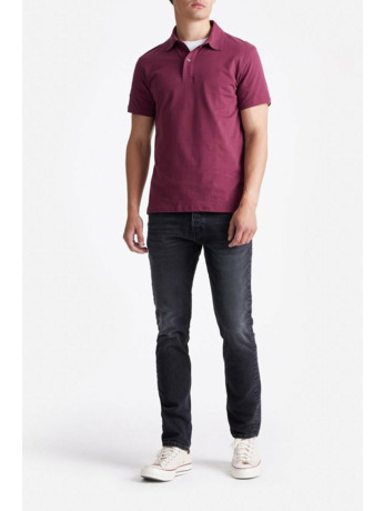 King Essentials The James Poloshirt Burgundy