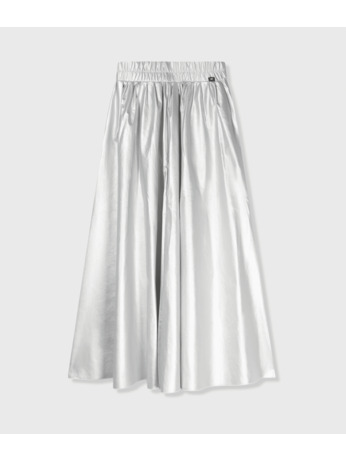 10DAYS Dames leren plissé rok 100% puur