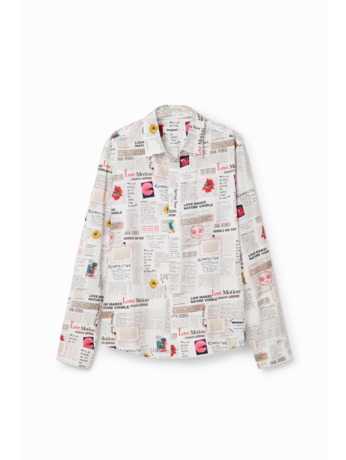 BERNAD SHIRT MET LANGE MOUWEN