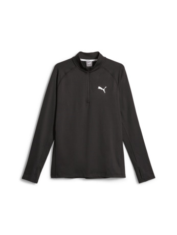 RUN CLOUDSPUN 1/2 ZIP PUMA Black