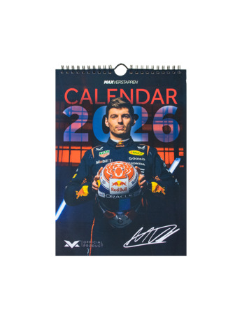 Jaarkalender 2026 - Max Verstappen
