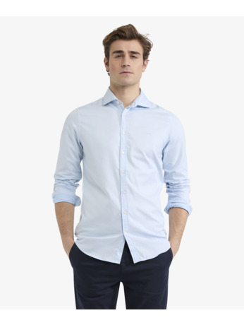 Satin Twill Shirt 100% Cotton Heren