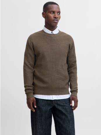 JPRBLUBARKLEY KNIT CREW NECK CH LN