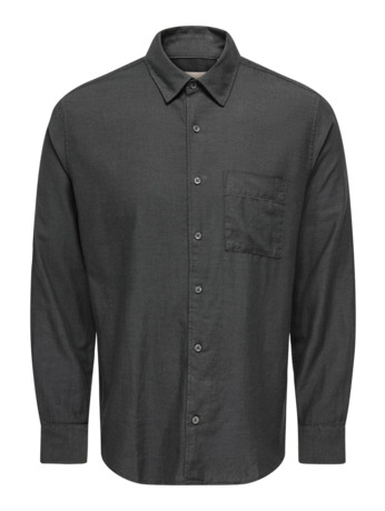 Regular Fit Button Down Kraag Lange Mouwen (L/M) Heren