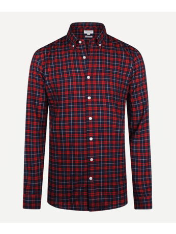 Classic Y/D Check Shirt 100% Cotton Heren