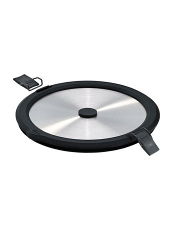 Stainless Steel Lid FLEXX 2GO with clips for container 0,4 L