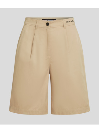 PLEATED BERMUDA