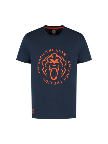T-Shirt - Navy - Unleash The Lion