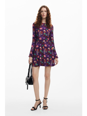 JURK VEST FLOWER SCRIBBLE LACROIX