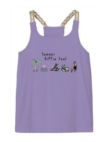 Regular Fit O-Neck Sleeveless (S/L) Top