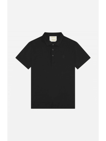 De Gladde Polo Zwart Unisex