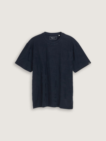 Relaxed T-shirt met patroon