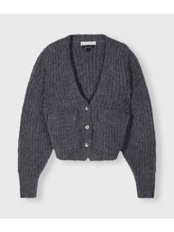 10DAYS Dames chunky gebreide vest wol mix