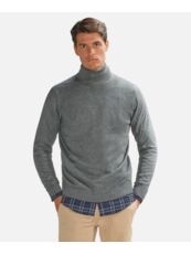 Roll Neck Cotton/ Merino