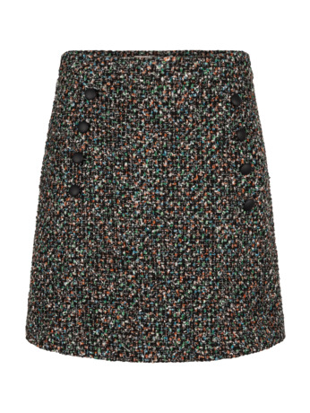 Aaiko Dames zwarte rok Tweed