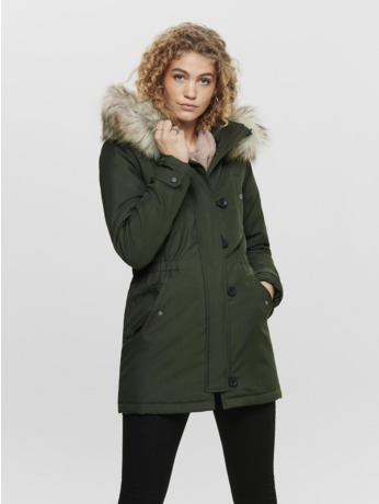 Hood w. Detachable synthetic fur edge Long Sleeves (L/S)