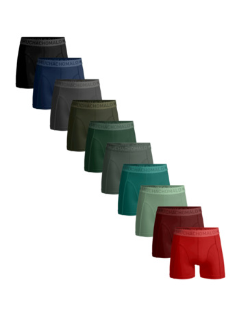 Heren 10-Pack Boxershorts Effen
