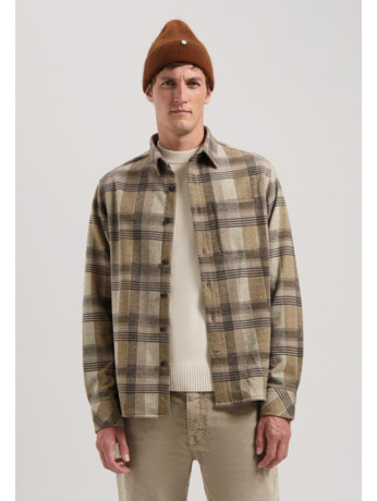 Dstrezzed Heren Flanellen Overhemd Gus Rood