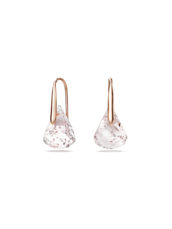 Lunar Pierced Earrings OU Rose Gold shiny Crystal  BLUSH