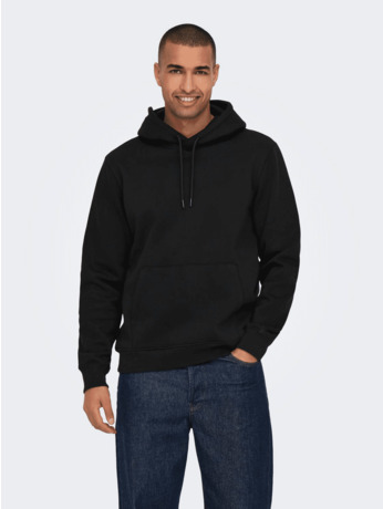 Regular Fit Hoodie Lange Mouwen (L/M) Heren