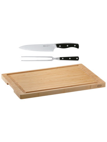 Carving Set PURA incl. cutting board 3 pcs