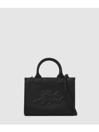K/SHOPPER TEXT SMALL TOTE