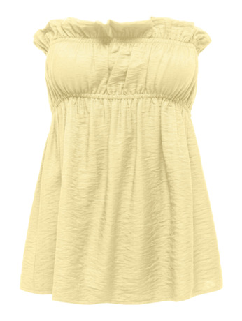 ONLLINO RUFFLE BANDEAU TOP WVN OX