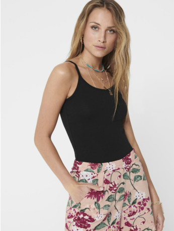 Stretch Fit O-Neck Sleeveless (S/L) O-hals mouwloze stretch fit top voor dagelijkse stijl