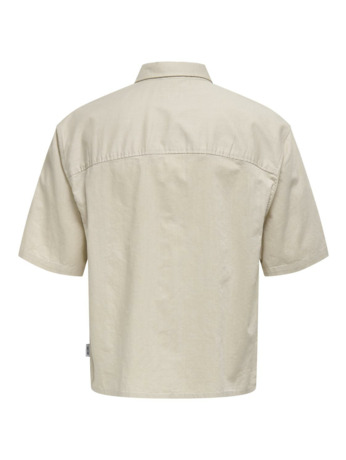Relaxed Fit Button Down Collar Long Sleeves (L/S) - Relaxed fit overhemd met button-down kraag Heren