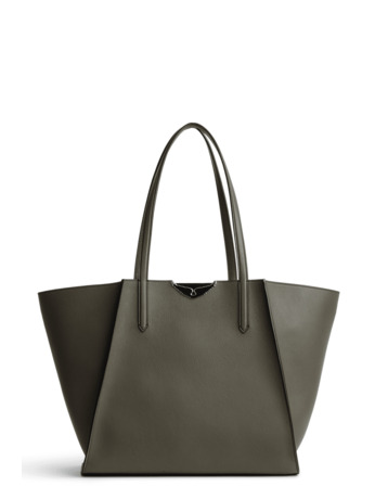 LE BORDERLINE GRAINED LEATHER