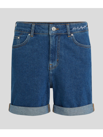RELAXED DENIM SHORTS