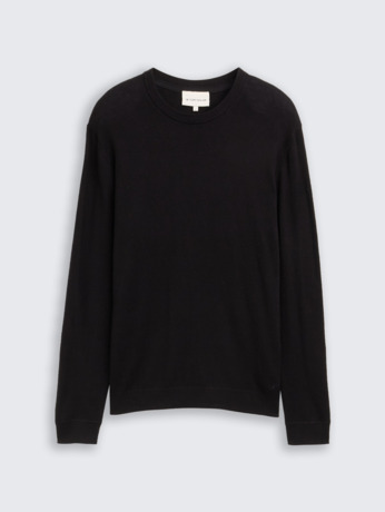 Gebreite trui met kasjmier