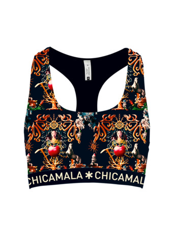 Meisjes racer back print Sneeuwwitje