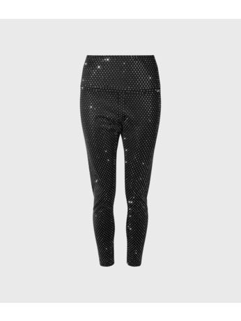 10DAYS Dames strass legging polyamide elastaan