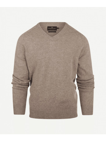 Lambswool V- neck Sweater