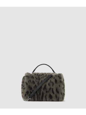 K/TEXTURED SIGN SHOULDER BAG
