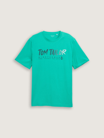 T-shirt met logoprint