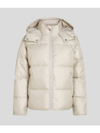 SIGNATUUR JACQUARD KAP PUFFER