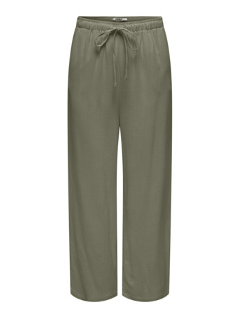 Straight Fit Straight fit basic broek met middelhoge taille