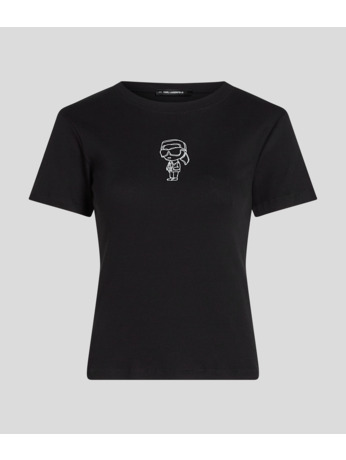IKON SKETCH EMB RIB T-SHIRT
