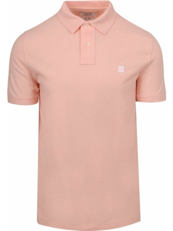 King Essentials The Rene Poloshirt Roze
