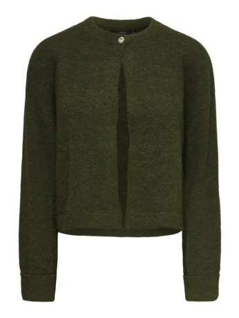 Regular Fit O-Neck Long Sleeves (L/S) Gebreid vest met O-hals en lange mouwen