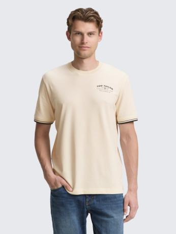 T-shirt met logo-opdruk