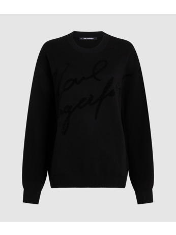 INTARSIA SGNTR SWEATER