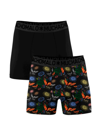 Heren 2-pack Boxershorts Lieveheersbeestje Print/Black